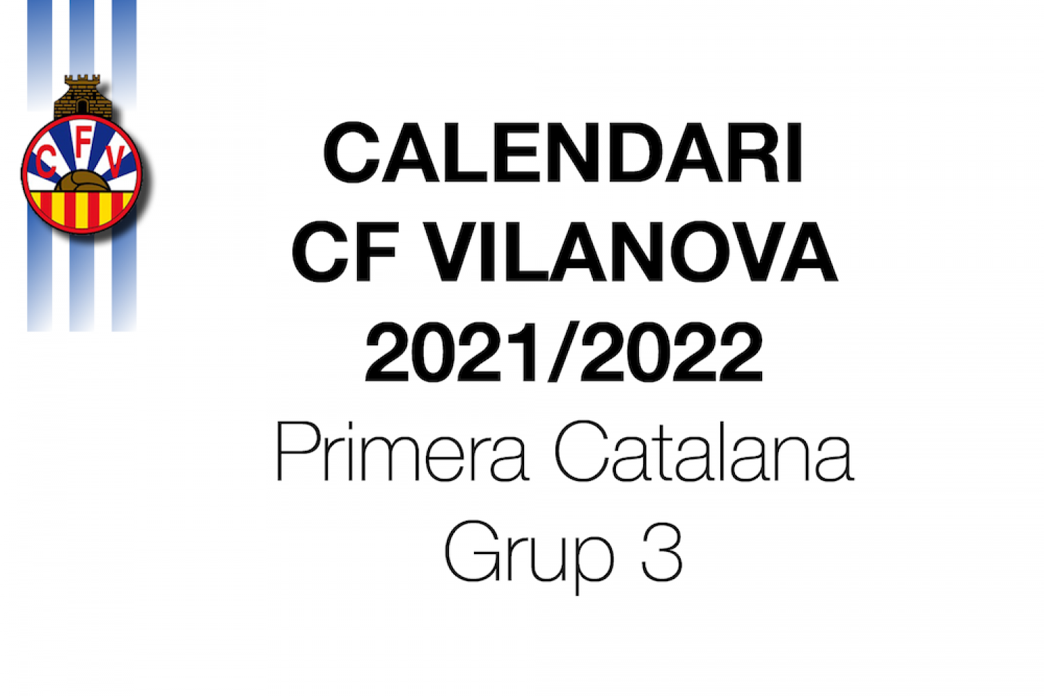 Calendari CFV 2021:2022